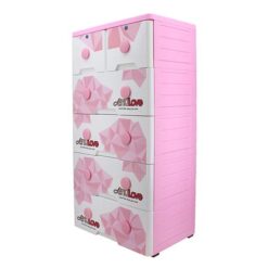 4+2 DRAWERS AND LOVE PINK HANDLE 3035A