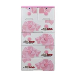 4+2 Drawers And Love Pink Handle 3035A