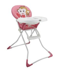 HIGH CHAIR MONKEY PINK HC-2289