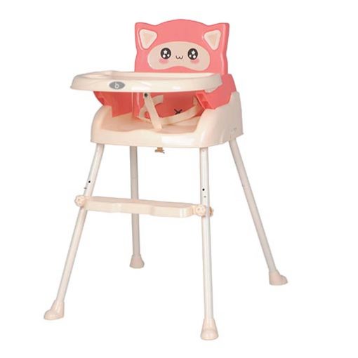 QH1-916 PINK 3IN1 HIGH CHAIR