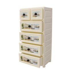 4+2 Jumbo Handle Drawers Water City 705869