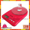 5Kg X 1G Glass Tray Lcd Kitchen Digital Scale Red Sca-301