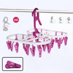 Cloth Hanger 24Pcs Cloth Clip S205