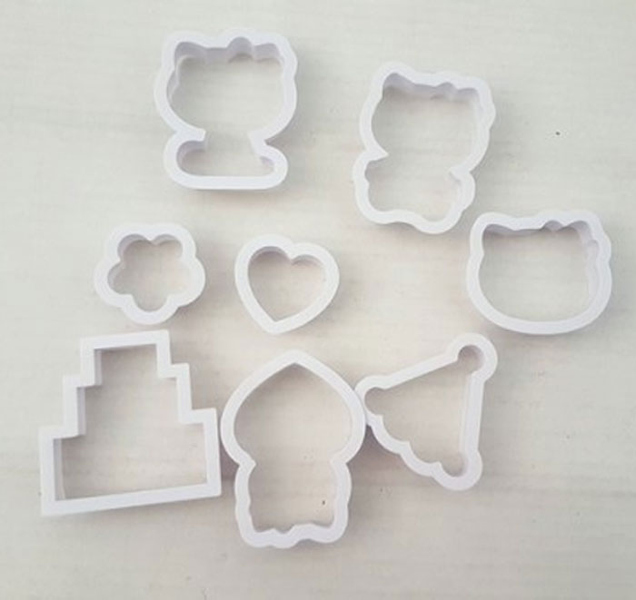 8Pcs Hello Kitty Cookie Cutter Set