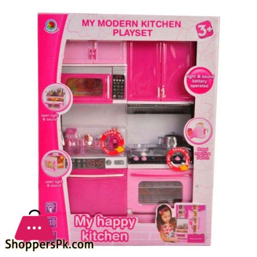 Battery Operated Modular Kitchen Set For kids