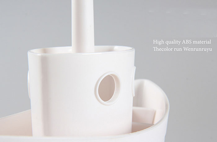 Boat Desktop Storage Box Plastic Multi-Function