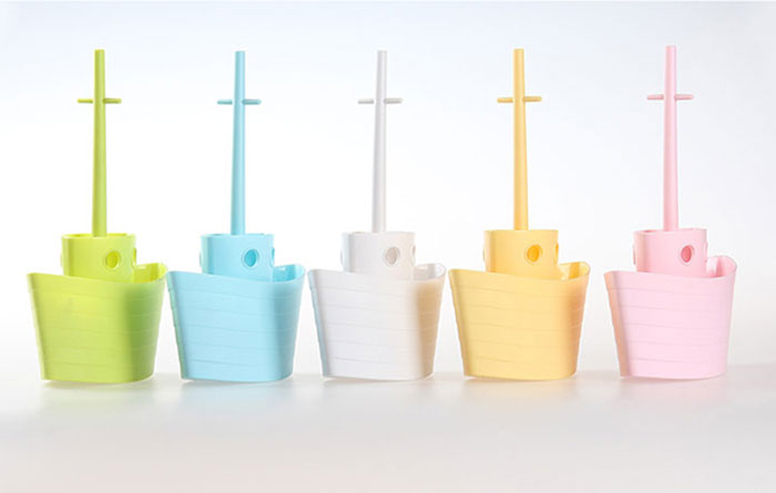 Boat Desktop Storage Box Plastic Multi-Function