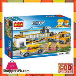 Cogo City Auxiliary Station 609 Pcs