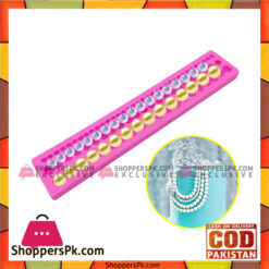 DIY Pearl String Beads Mold Silicone Fondant Cake Tool