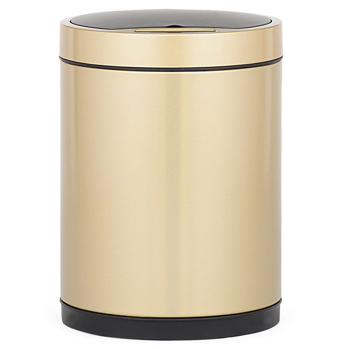 Eko 35 Liter Docomo Sensor Bin Stainless Steel Trash Can Ek9285Cg