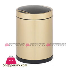 EKO 9 liter Docomo Sensor Bin Stainless Steel Trash Can EK9285CG