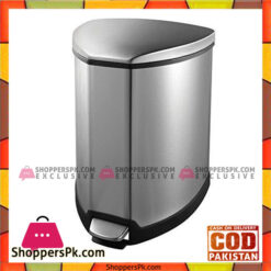EKO Grace Step Stainless Steel Bin Trash Can 15-Litre