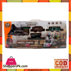 Electric West Train Classic Toy Train Track Set