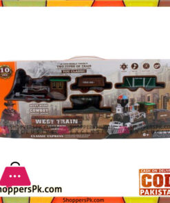 Electric West Train Classic Toy Train Track Set