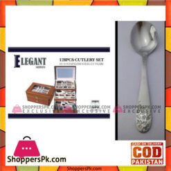 Elegant 128Pcs Cutlery Set - EL128W