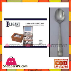 Elegant 128Pcs Cutlery Set - EL128W S