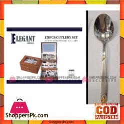 Elegant 128Pcs Drop Cutlery Set - EL0084GS Price in Pakistan