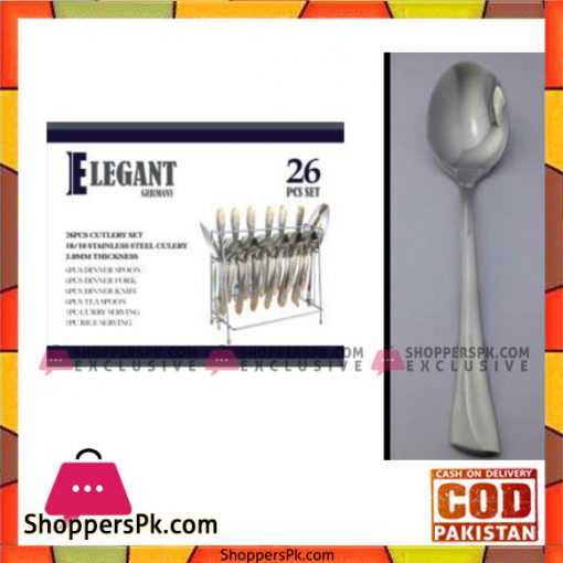 Elegant 26Pcs Penline Cutlery Set - EL04 S