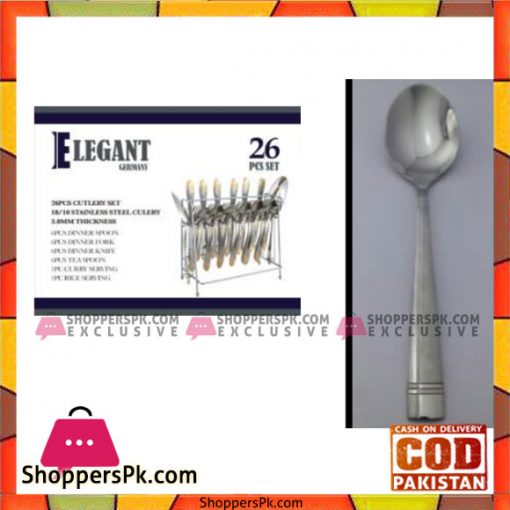 Elegant 26Pcs Slideline Cutlery Set – EL08 S