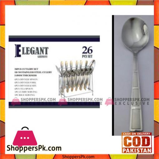 Elegant 26Pcs Stair Cutlery Set – EL10 S