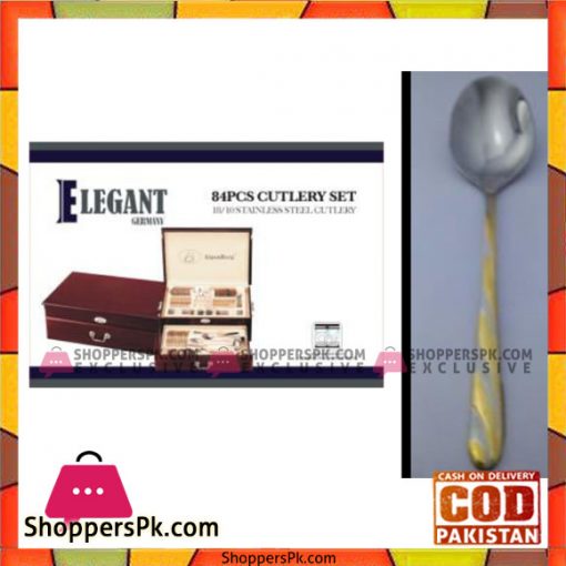 Elegant 84Pcs Cutlery Set - EL84W05