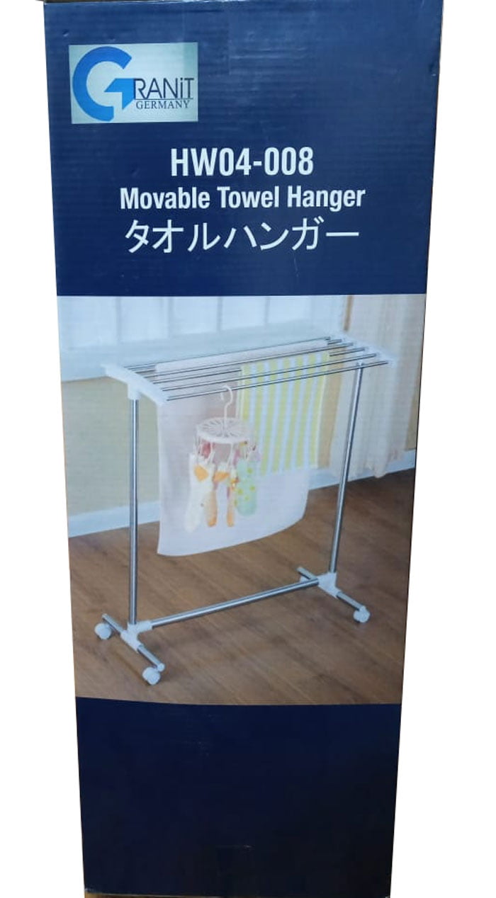Granit Germany Movable Towel Rack Model Hw04-008