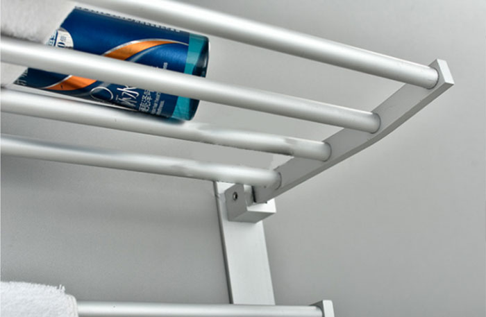 High Quality Aluminium Towel Hanging Rack For Bathroom &Amp; Kitchen Accessories