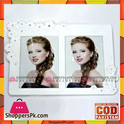 Home Decoration Fancy Double Photo Frame