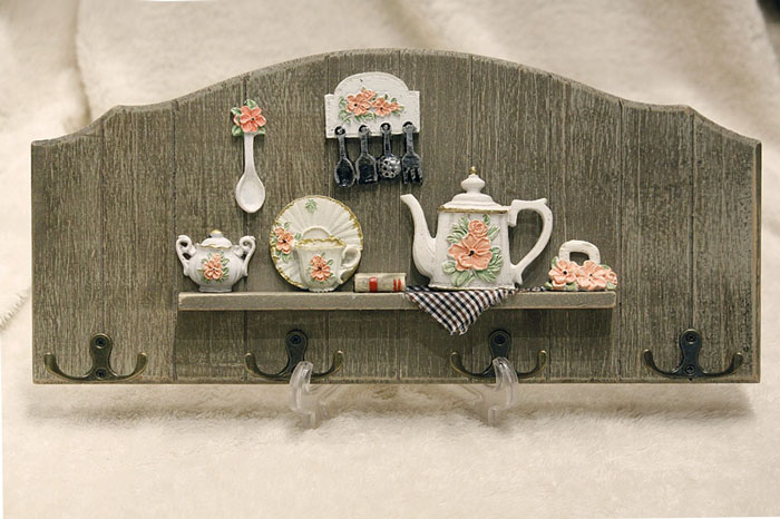 Home Decorative High Quality Wooden Key Holder 4 Home Decorative High Quality Wooden Key Holder