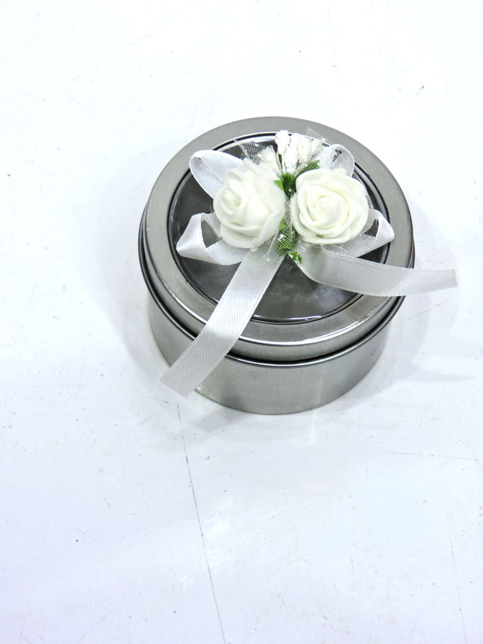 Artificial Gardenia Flower Candy Box