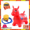 Inflatable Jumping Animal With Music 2-10 Year Kids With Pump