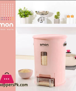 Limon Rice Box Dispenser with Cup Flour Container 10 - KG