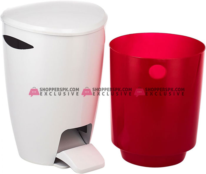 Primanova 5 Liters Fely Waste Bin With Inner Basket E04 Turkey Made