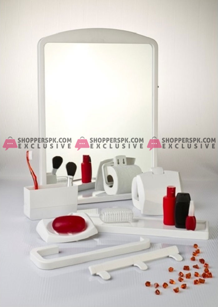 Primanova Bathroom Mirror Set 7 Pieces Turkey Made 2801