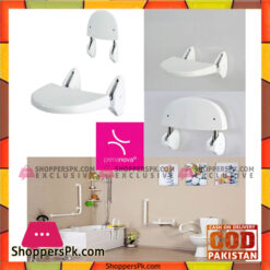 Primanova Folding Wall Mounted Shower Seat White Turkey Made KV07-01
