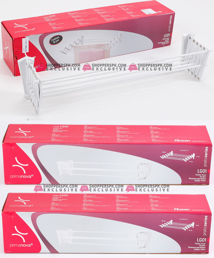 Primanova Modern Folding Towel Rack 60Cm Lg01-01