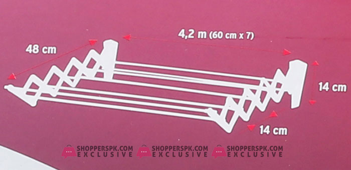 Primanova Modern Folding Towel Rack 60Cm Lg01-01