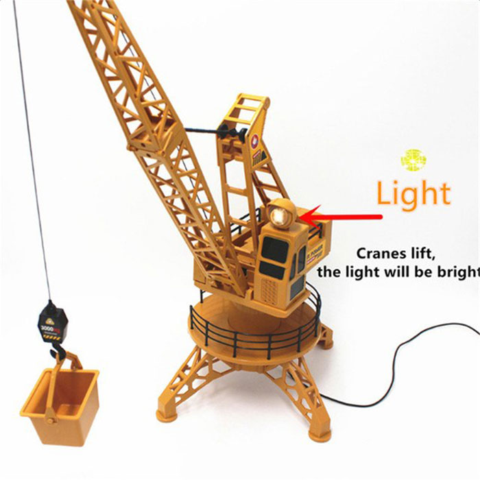 Rc Crane Tower Forklift Construction Playset 360 Degree Rotary 6820L