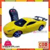 Radio Control Racing Car - Yellow