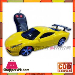 Radio Control Racing Car - Yellow