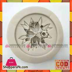 Silicone Mold Round Flower Chocolate Fondant Tool