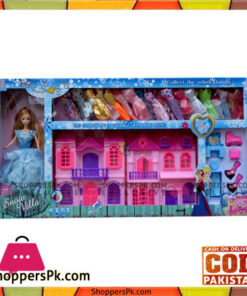 Snow Villa With A Princess And Accessories