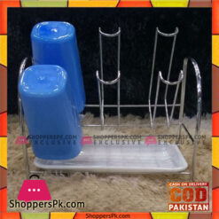 Stainless Steel Glass Stand 6 Glass Capacity