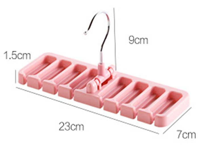 Storage Rack Necktie Belt Space Saver Tops Scarf Hanger