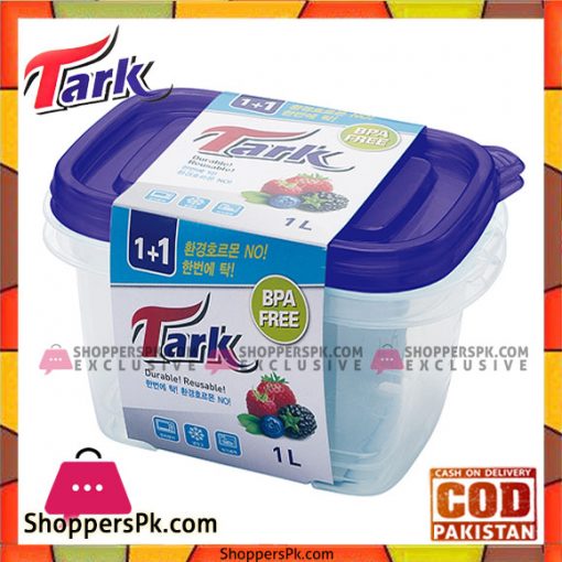 Tark Food Container 2Pcs Set 1Liter