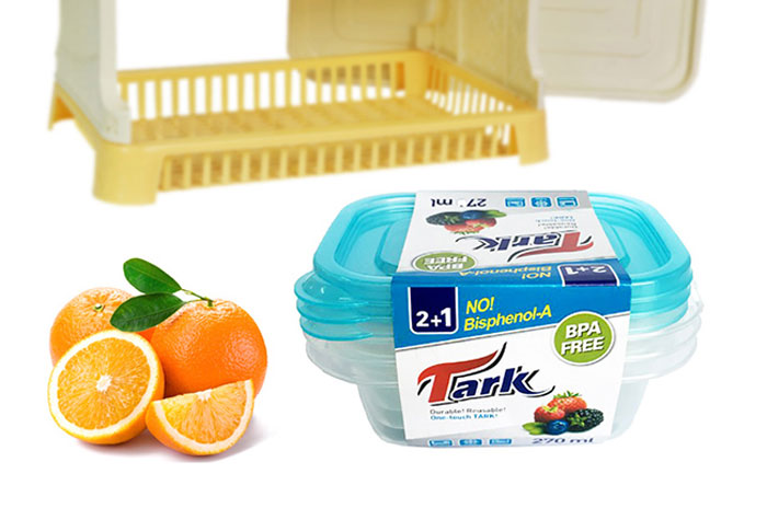 Tark Food Containers Set Of 3 270Ml