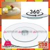 Tempered Glass Rotating Dessert Plate Cake Turntable - 18 Inch