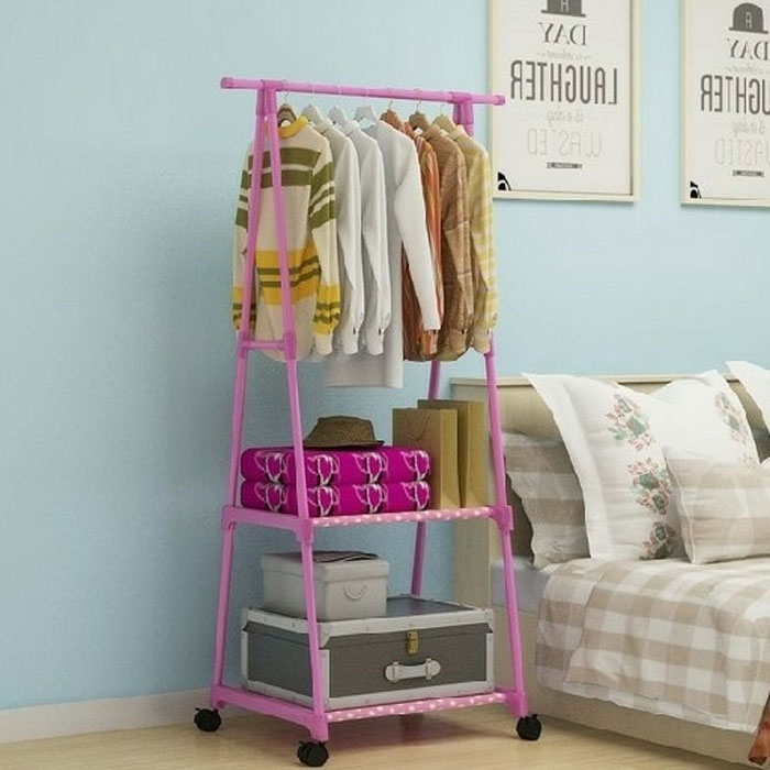 Triangle Stand Hanger With 4 Wheels Mh-X17