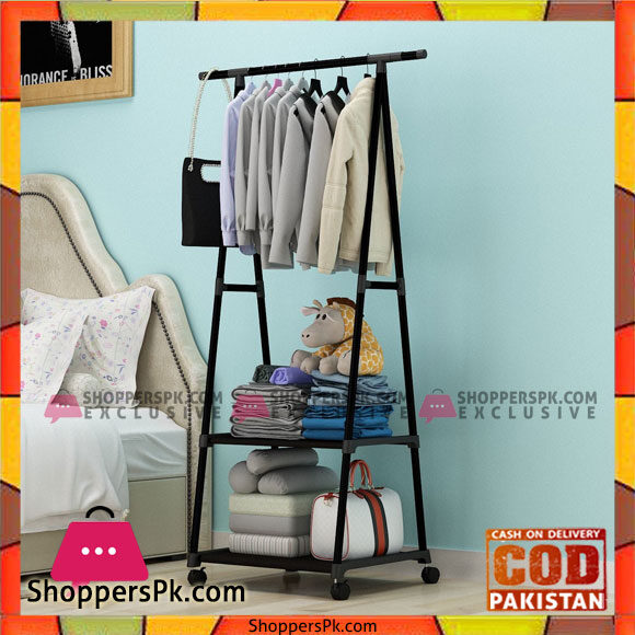 Triangle Stand Hanger With 4 Wheels Mh-X17