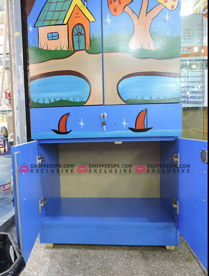 Wooden Kids Wardrobe Only Karachi Delivery